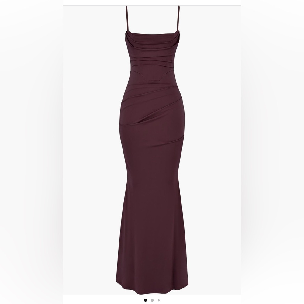 HOUSE OF CB NWT Milena Jersey Corset Maxi Dress